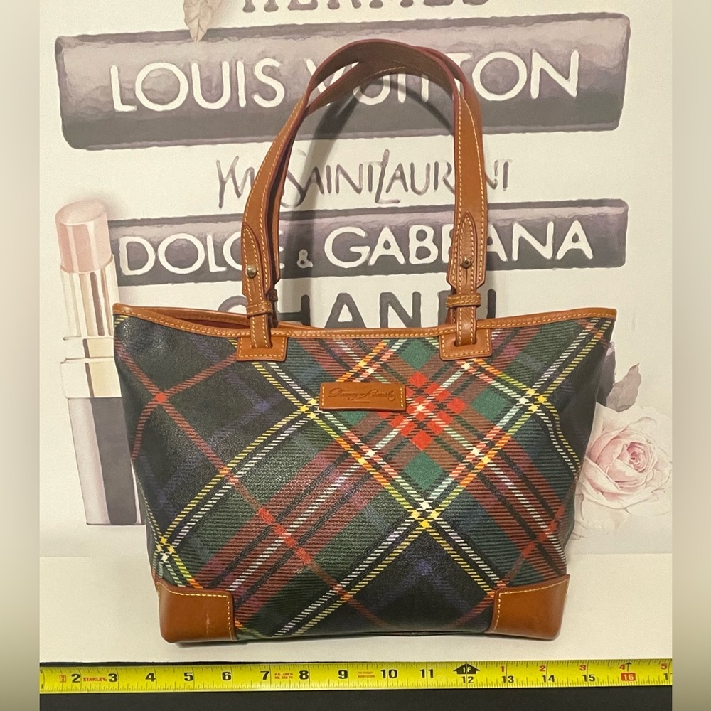 Authentic - Dooney and Bourke Plaid purse and Carryon bag